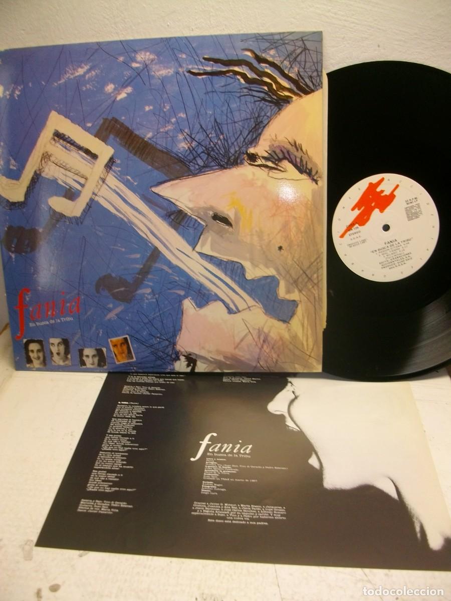 Discos de vinilo: Fania &ndash; En Busca De La Tribu LP 1987 - Foto 1