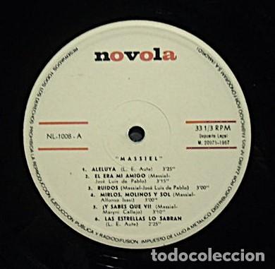Discos de vinilo: MASSIEL EN M&Eacute;XICO. COMO NUEVO. - Foto 3