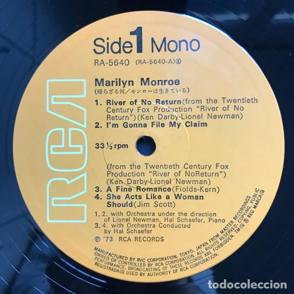 Discos de vinilo: MARILYN MONROE SINGS. EDICI&Oacute;N JAPONESA, - Foto 7