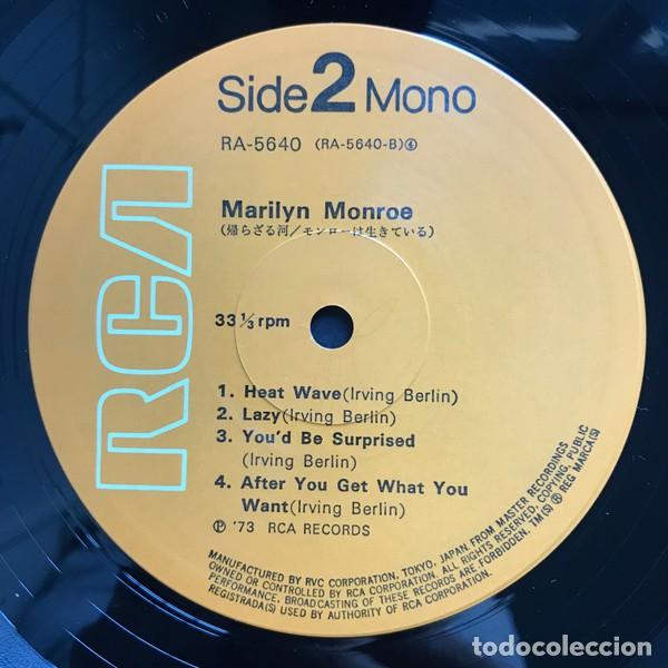 Discos de vinilo: MARILYN MONROE SINGS. EDICI&Oacute;N JAPONESA, - Foto 8