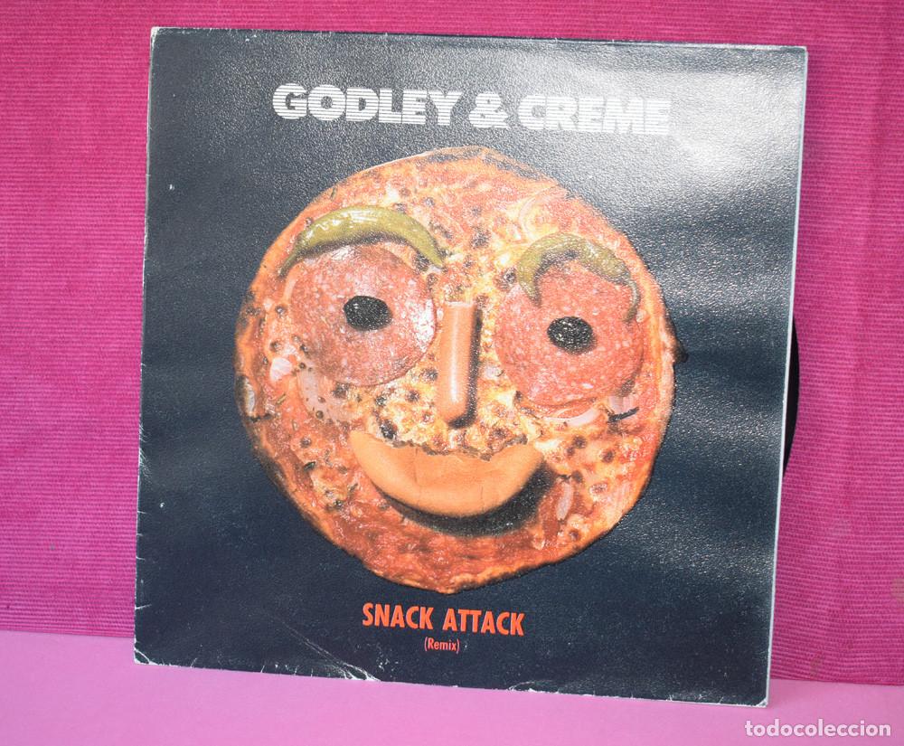Discos de vinil: Godley & Creme &ndash; Snack Attack (Remix) - SINGLE 1987