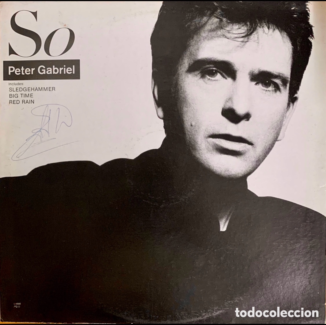 Discos de vinilo: Disco Vinilo LP. Peter Gabriel. &ldquo;So&rdquo;. 1986. - Foto 1