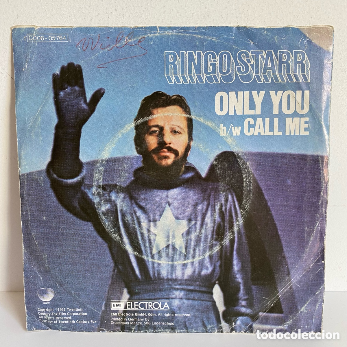 Discos de vinilo: Ringo Starr - Only You (7&rdquo;, Single) - Foto 2