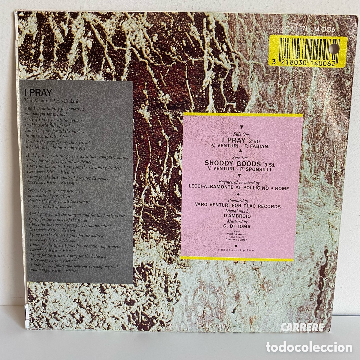 Discos de vinilo: Blossom Child - I Pray (Single) - Foto 2