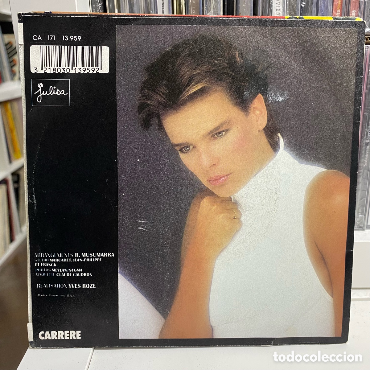 Discos de vinilo: Stephanie - Ouragan (Single) - Foto 2
