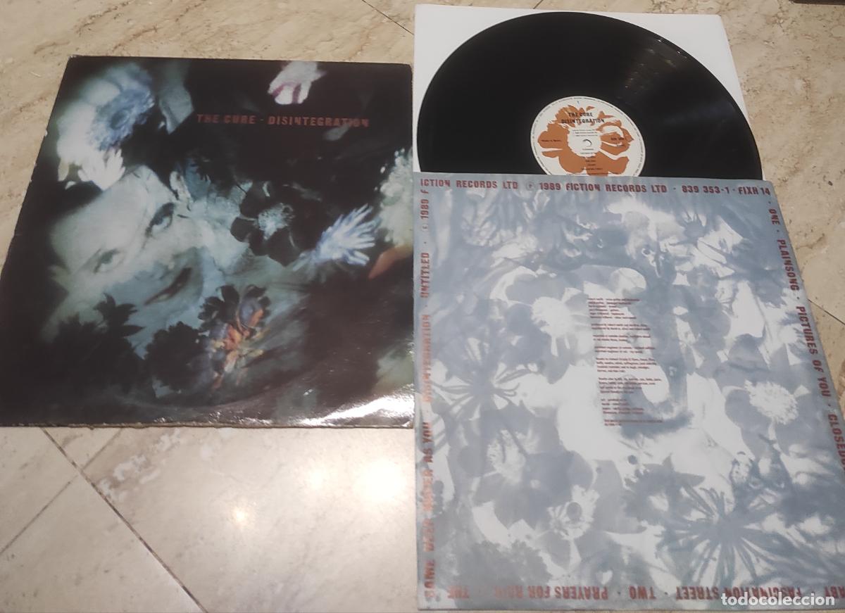 Discos de vinilo: The Cure &lrm;&ndash; Disintegration-LP-ORIGINAL-ESPA&Ntilde;A-1989-CONTIENE INSERT - Foto 1