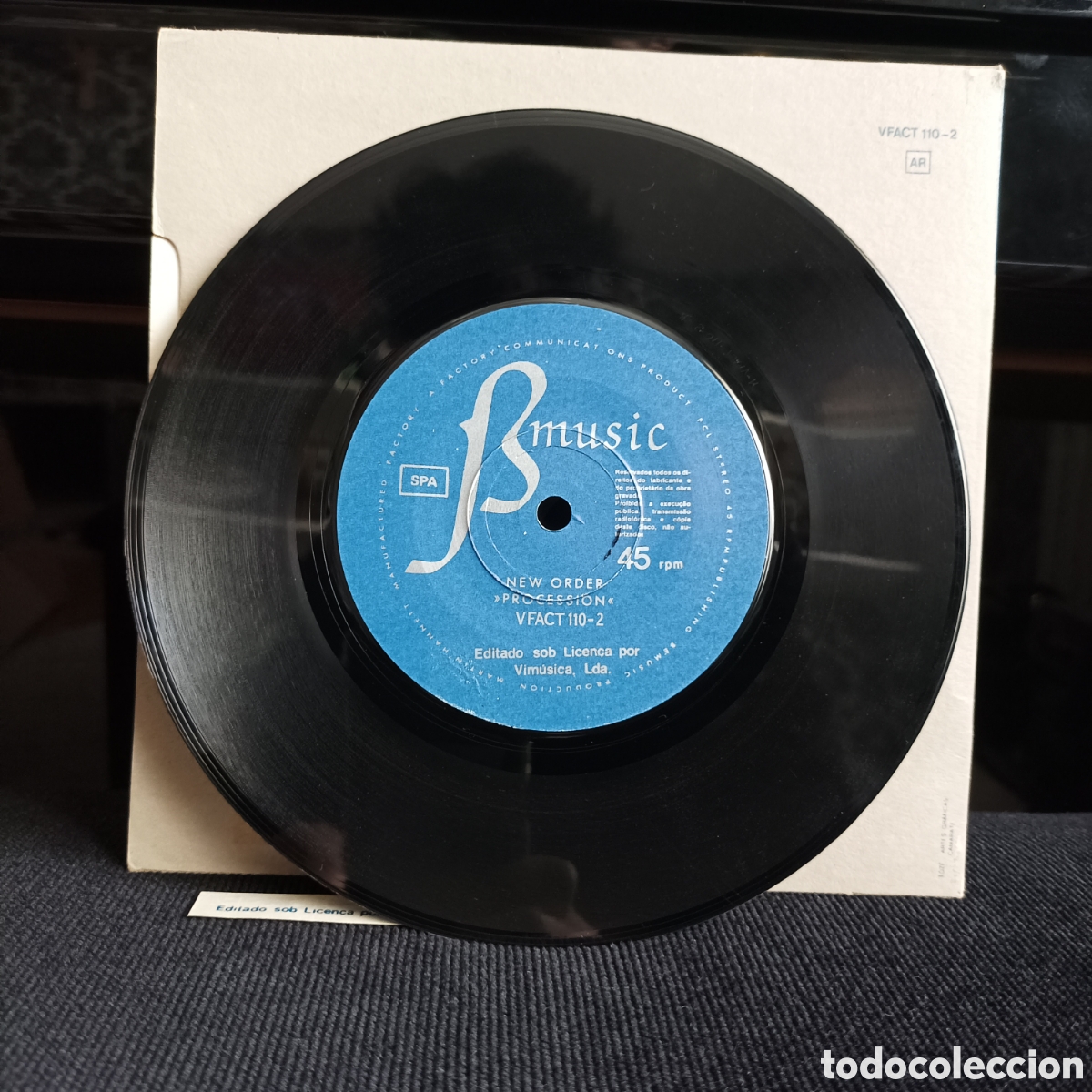 Discos de vinilo: New Order - Procession 1982 Portugal - Foto 3