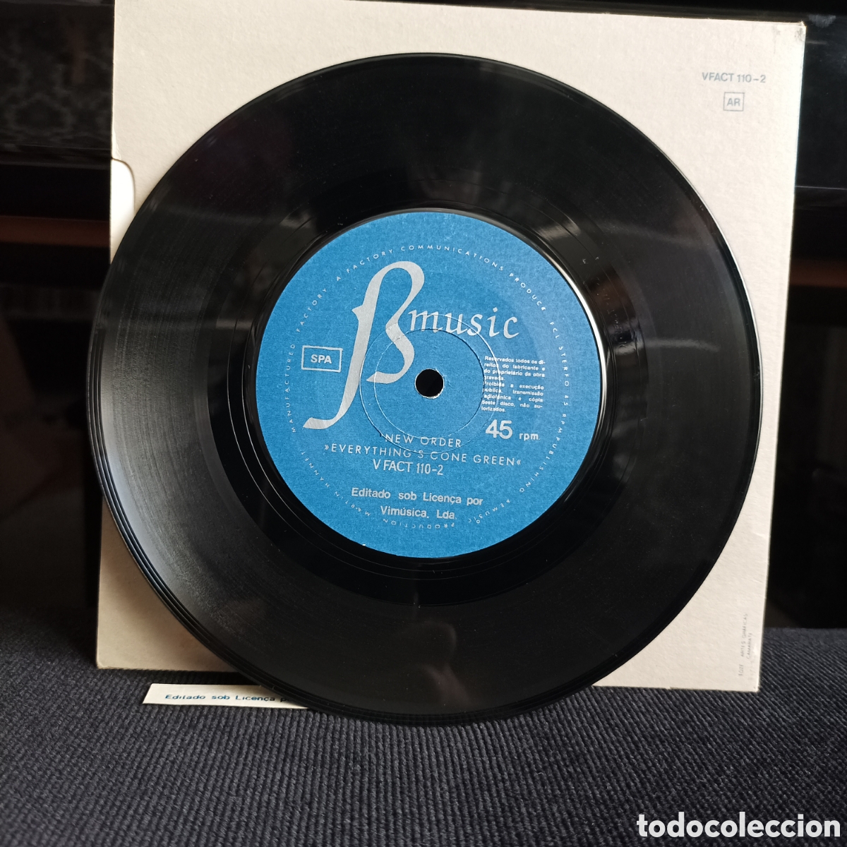 Discos de vinilo: New Order - Procession 1982 Portugal - Foto 4