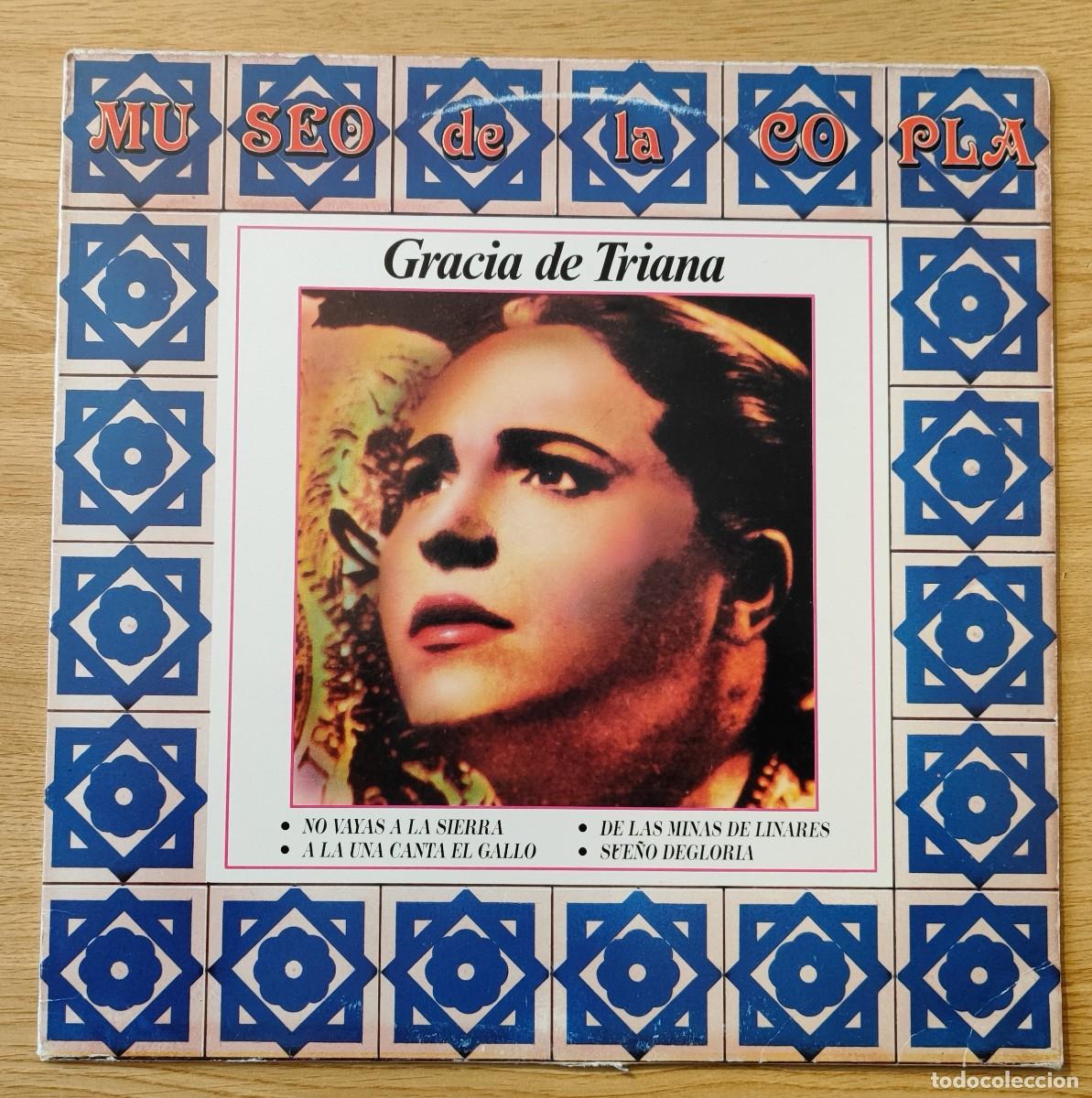 Discos de vinilo: MUSEO DE LA COPLA .- GRACIA DE TRIANA. - Foto 1