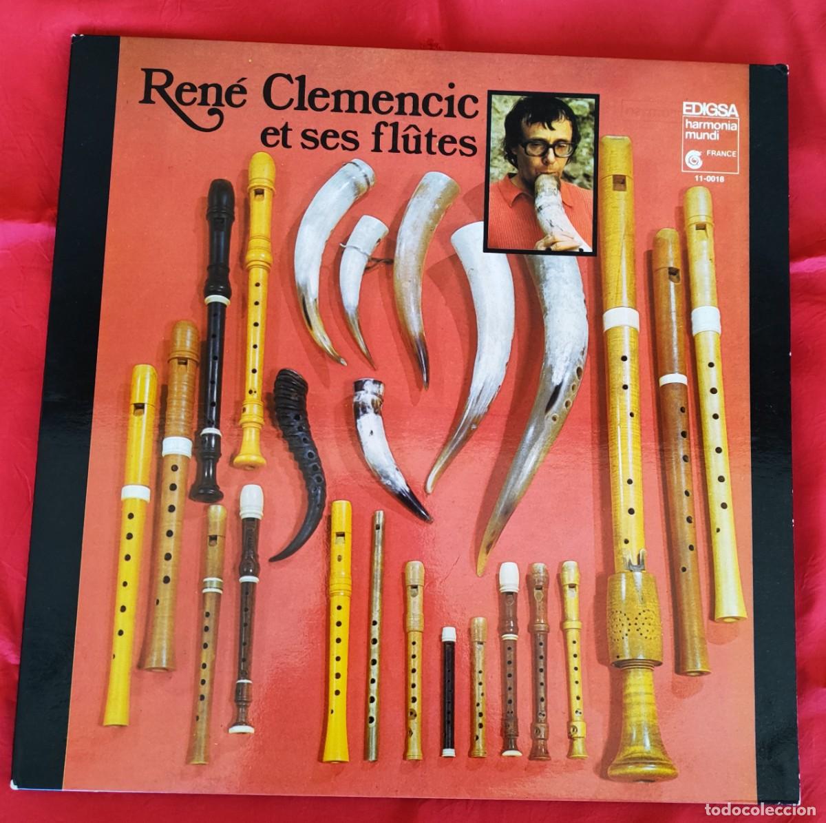Discos de vinilo: REN&Eacute; CLEMENCIC ET SES FL&Ucirc;TES. - Foto 1