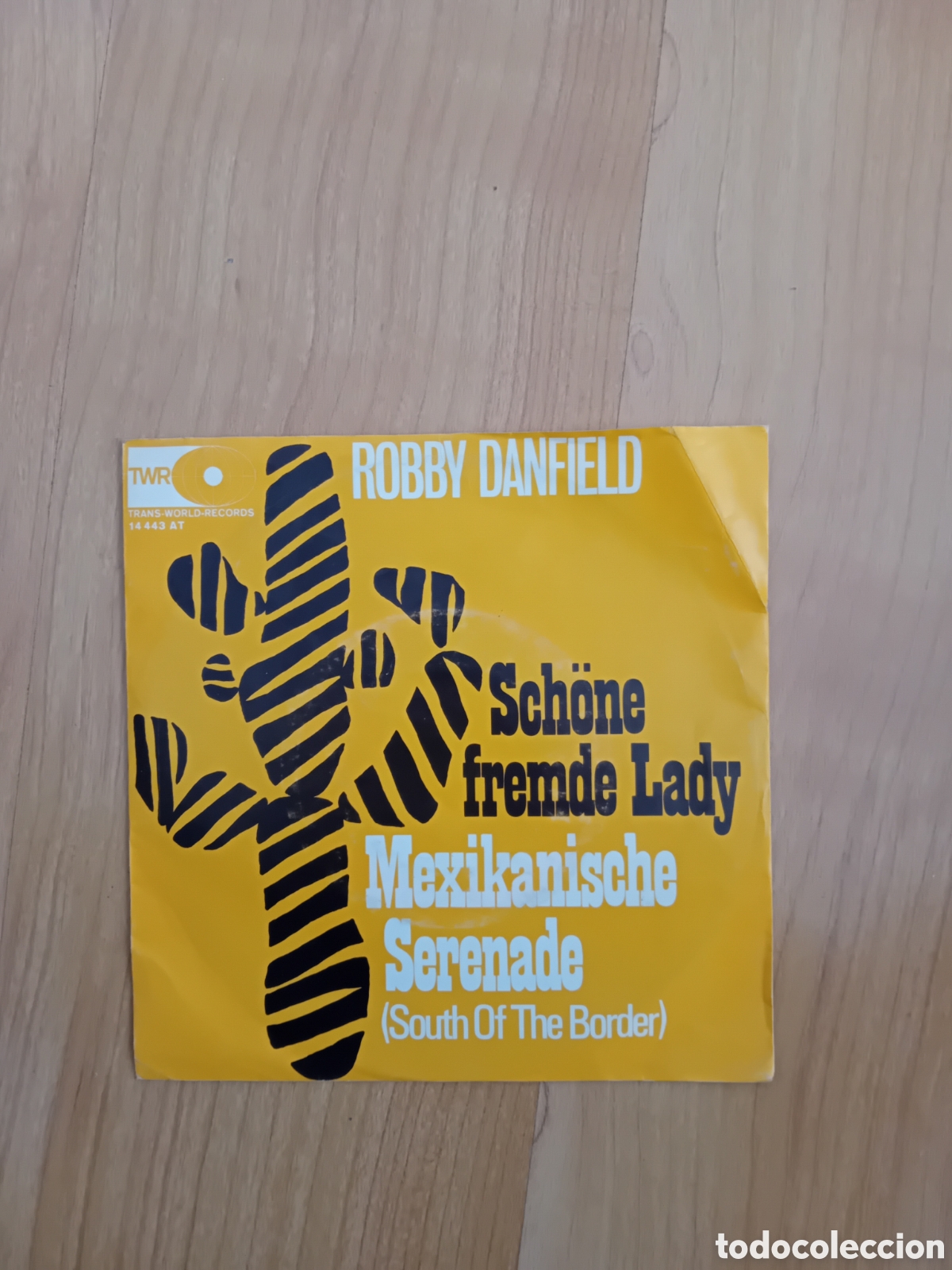 Discos de vinilo: ROBBY DANFIELD. SCH&Ouml;NE FREMDE LADY - Foto 2
