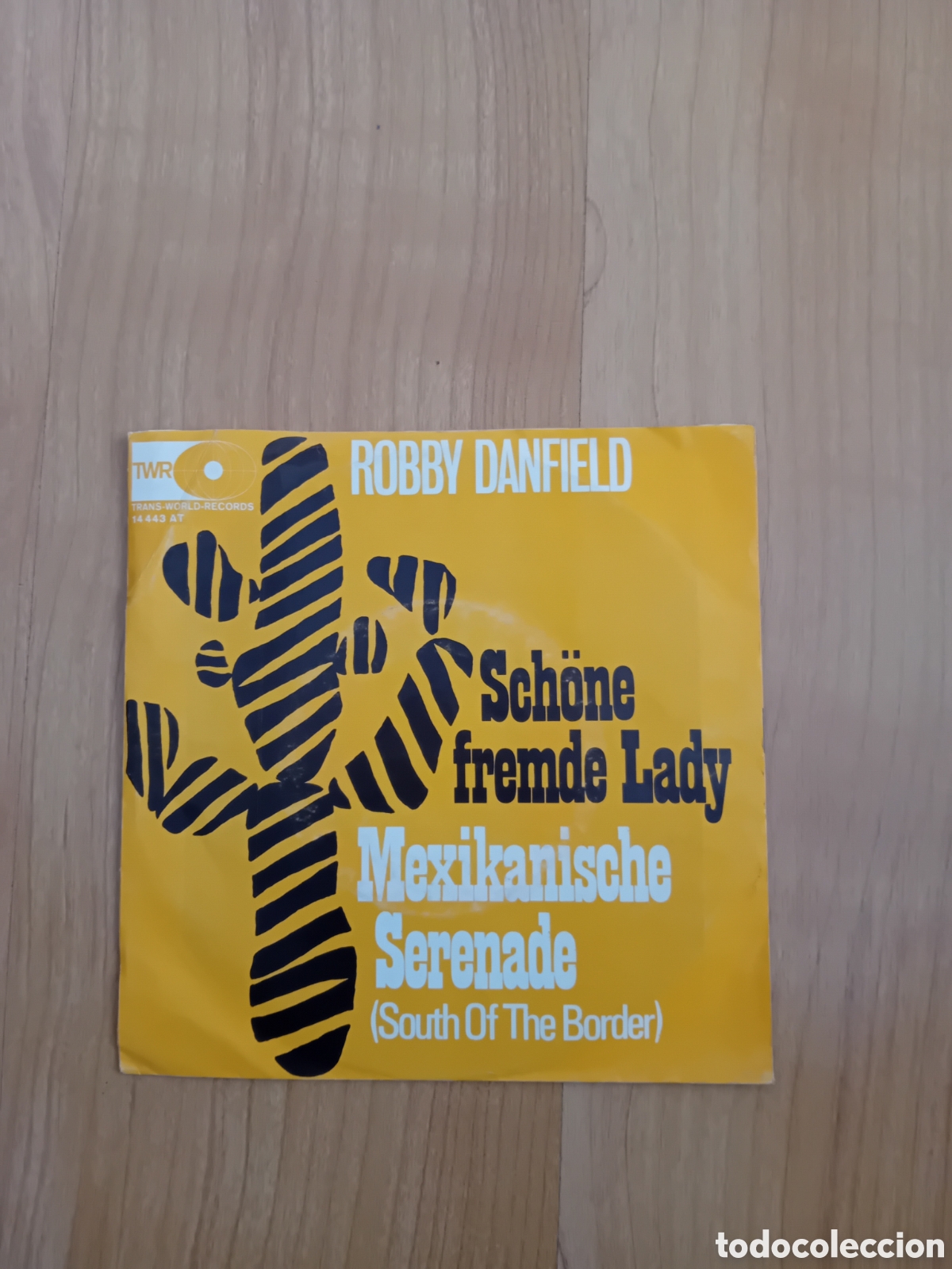 Discos de vinilo: ROBBY DANFIELD. SCH&Ouml;NE FREMDE LADY - Foto 1