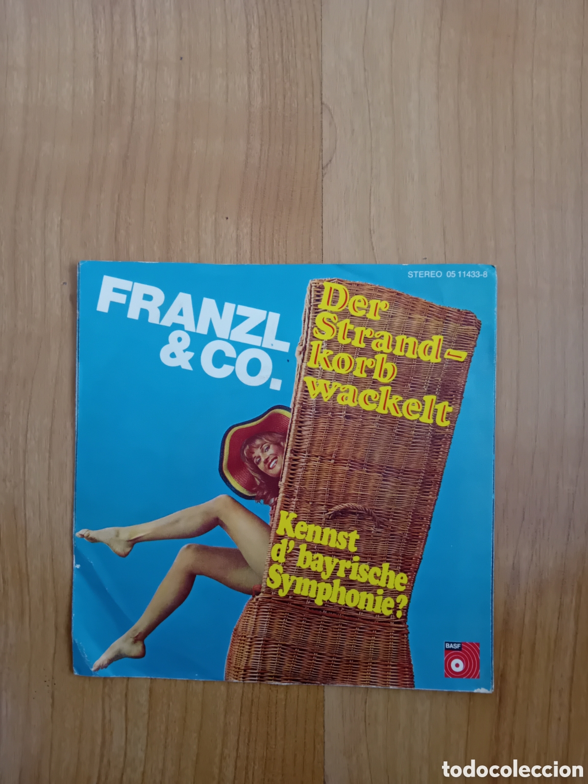 Discos de vinilo: FRANZL & CO. DER STRANDKORB WACKELT - Foto 1