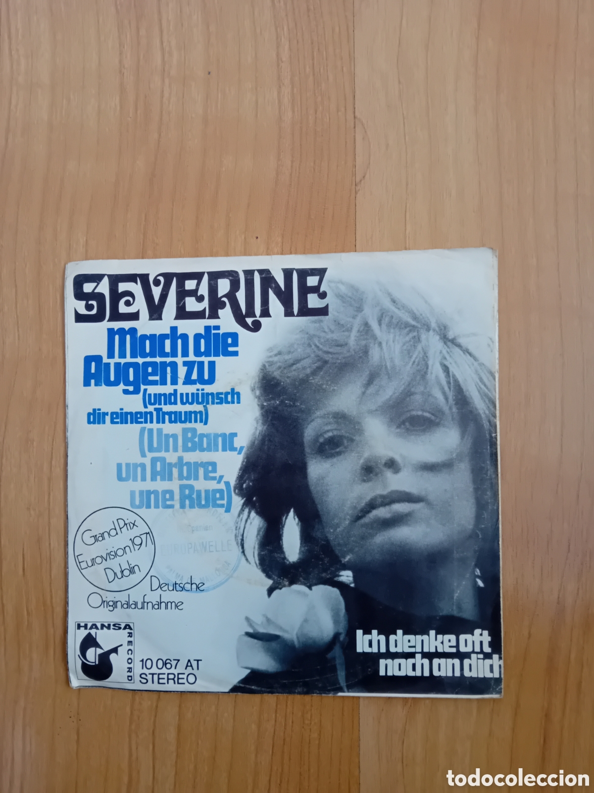 Discos de vinilo: SEVERINE. MACH DIE AUGEN ZU - Foto 2