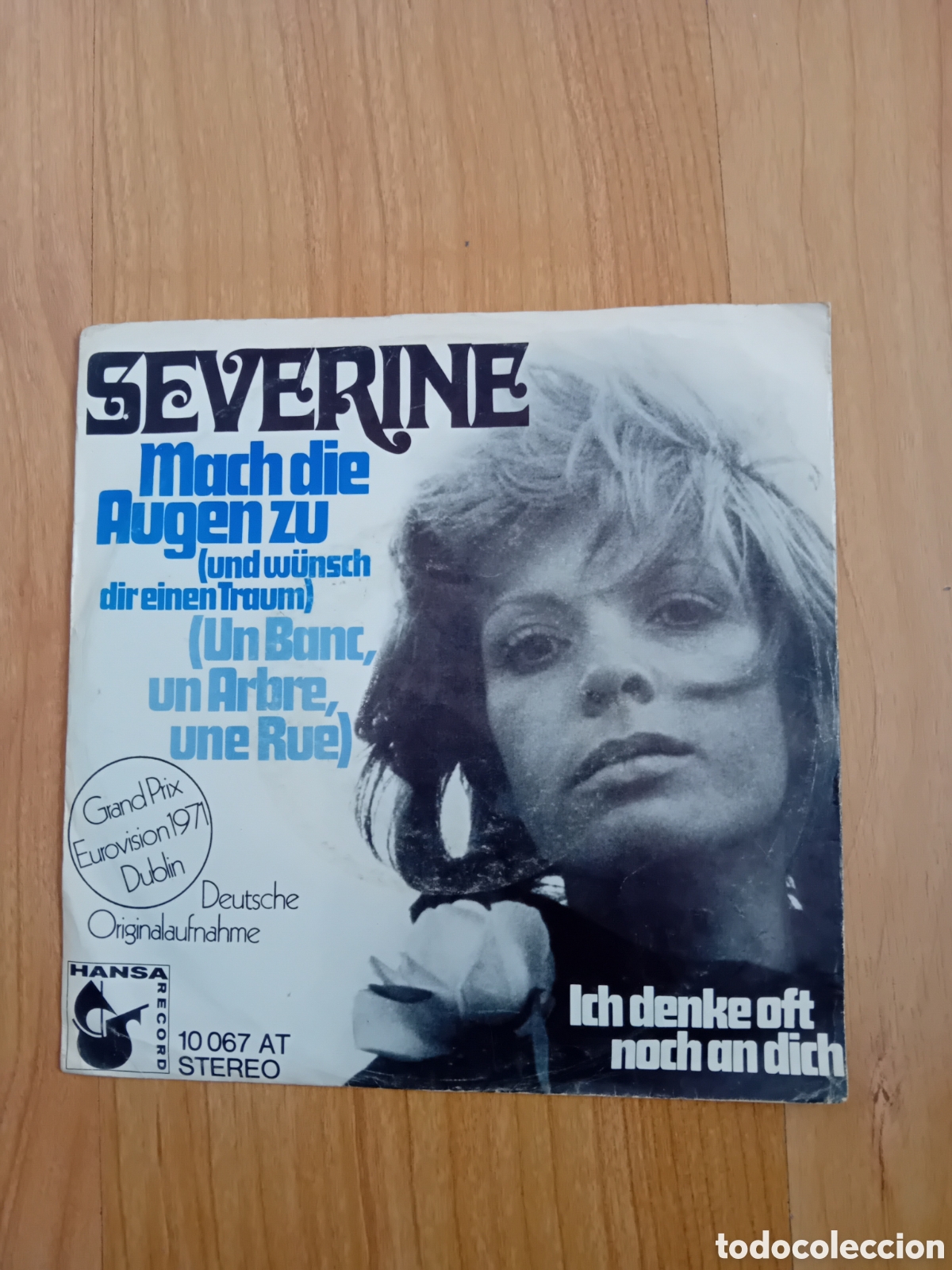 Discos de vinilo: SEVERINE. MACH DIE AUGEN ZU - Foto 1