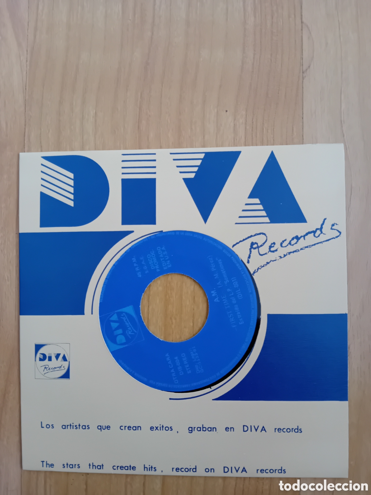 Discos de vinilo: A. M. PEREZ. AM PEREZ. SOMETIMES. FIRST TIME - Foto 1
