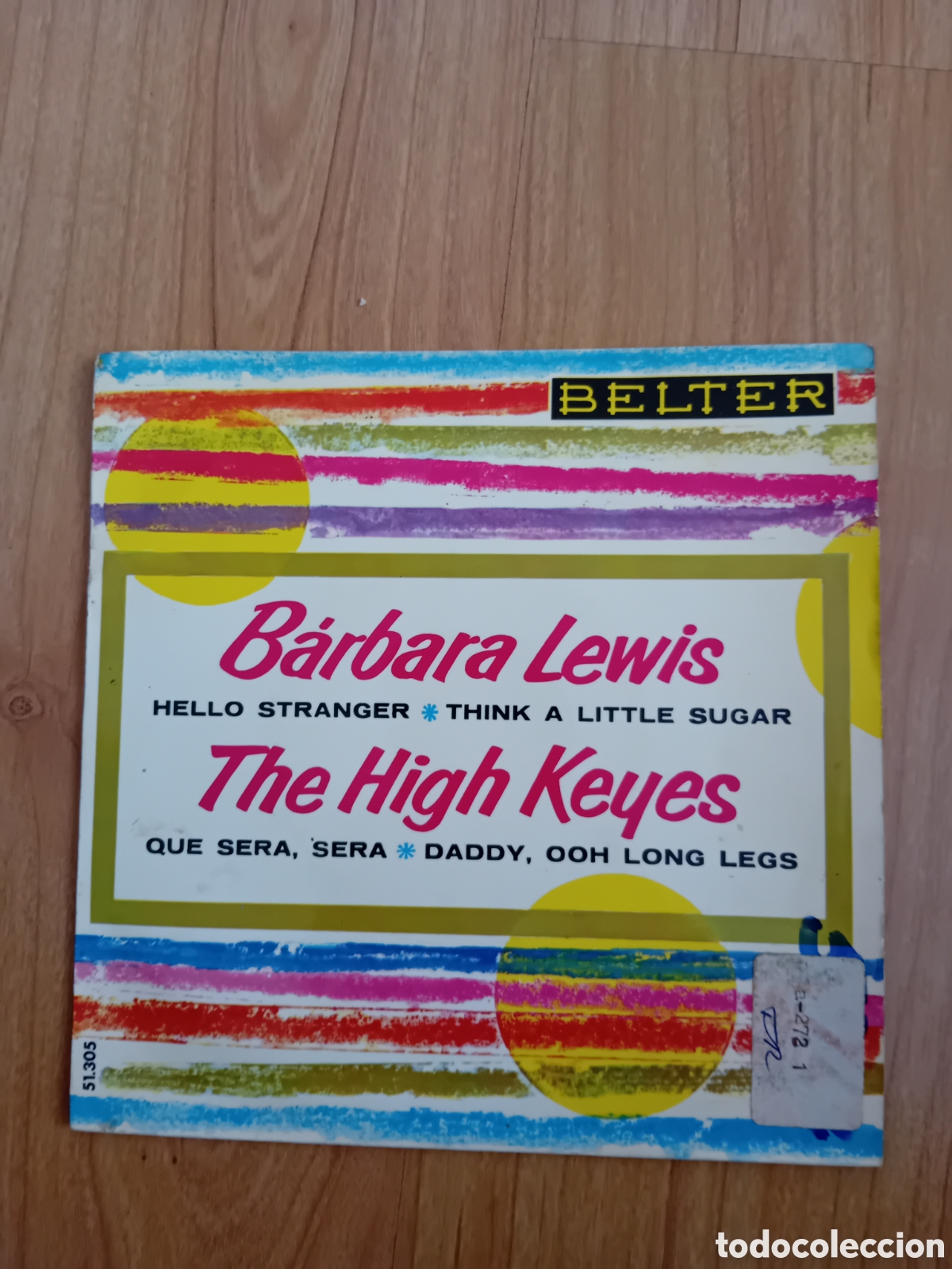 Discos de vinilo: BARBARA LEWIS. THE HIGH KEYES - Foto 1