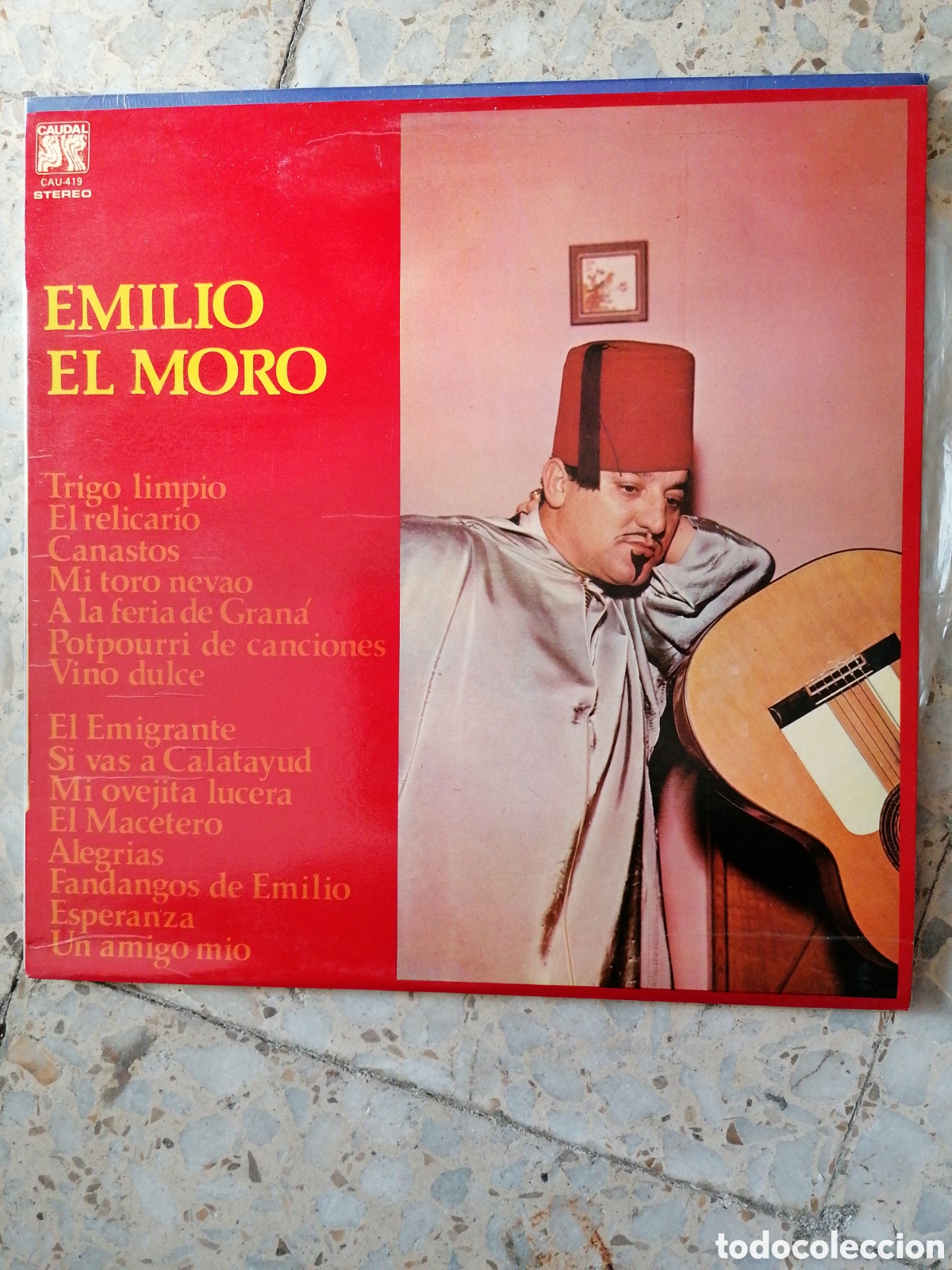 Discos de vinilo: LP EMILIO EL MORO TRIGO LIMPIO 1977 - Foto 1