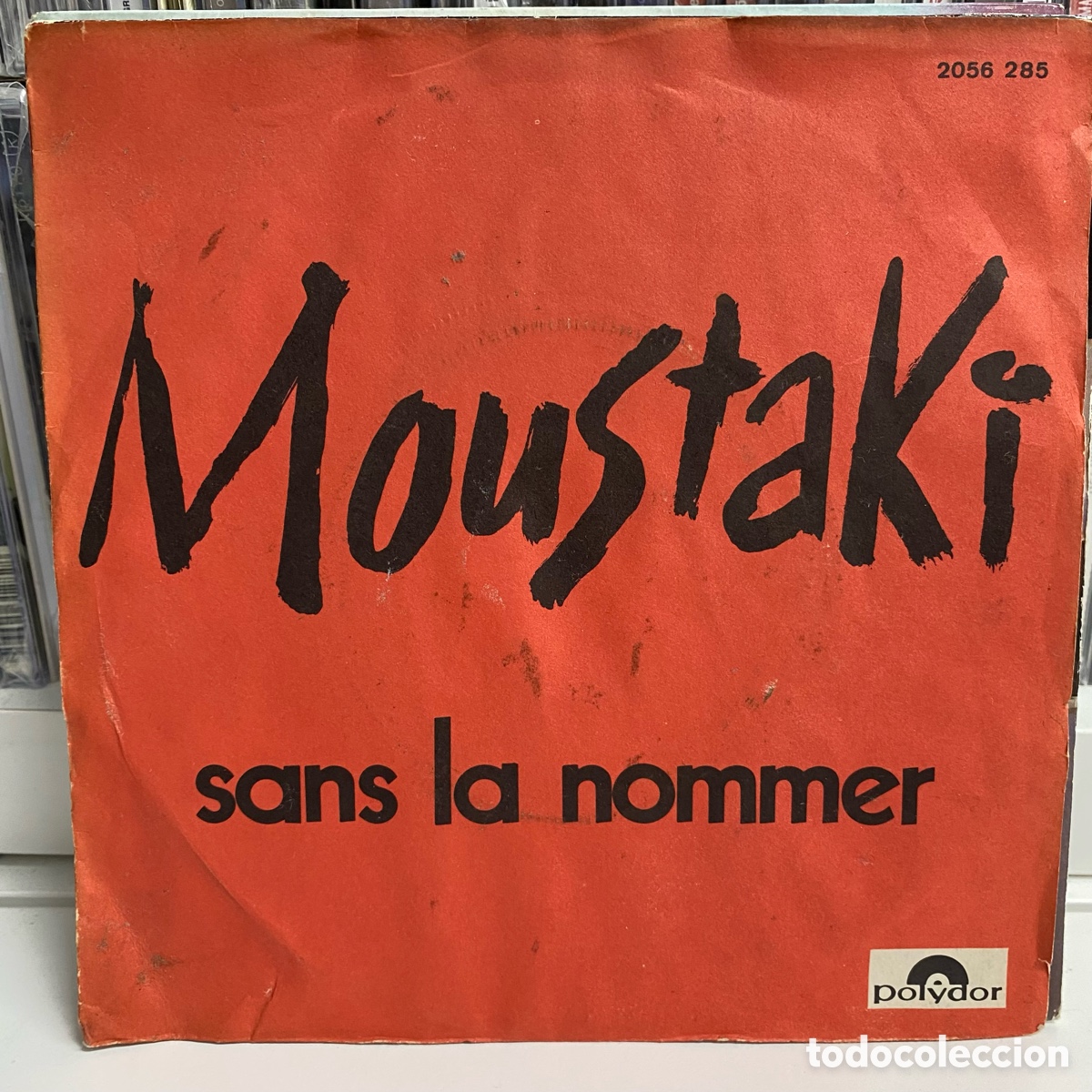 Discos de vinilo: Georges Moustaki - Sans La Nommer (Single) - Foto 1