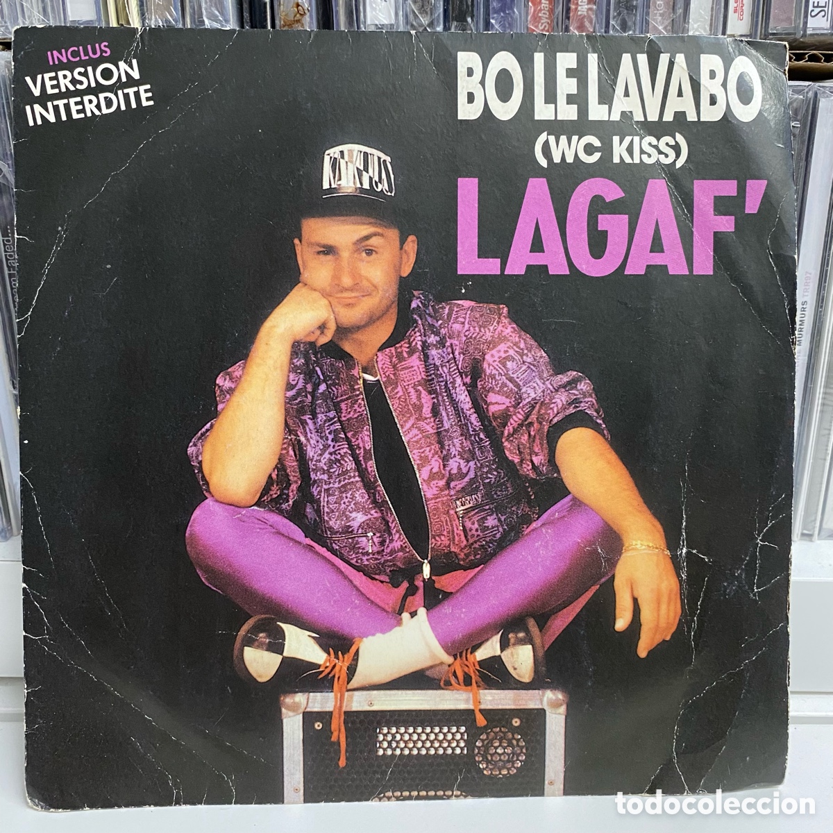 Discos de vinilo: Lagaf - Bo Le Lavabo (Single) - Foto 1