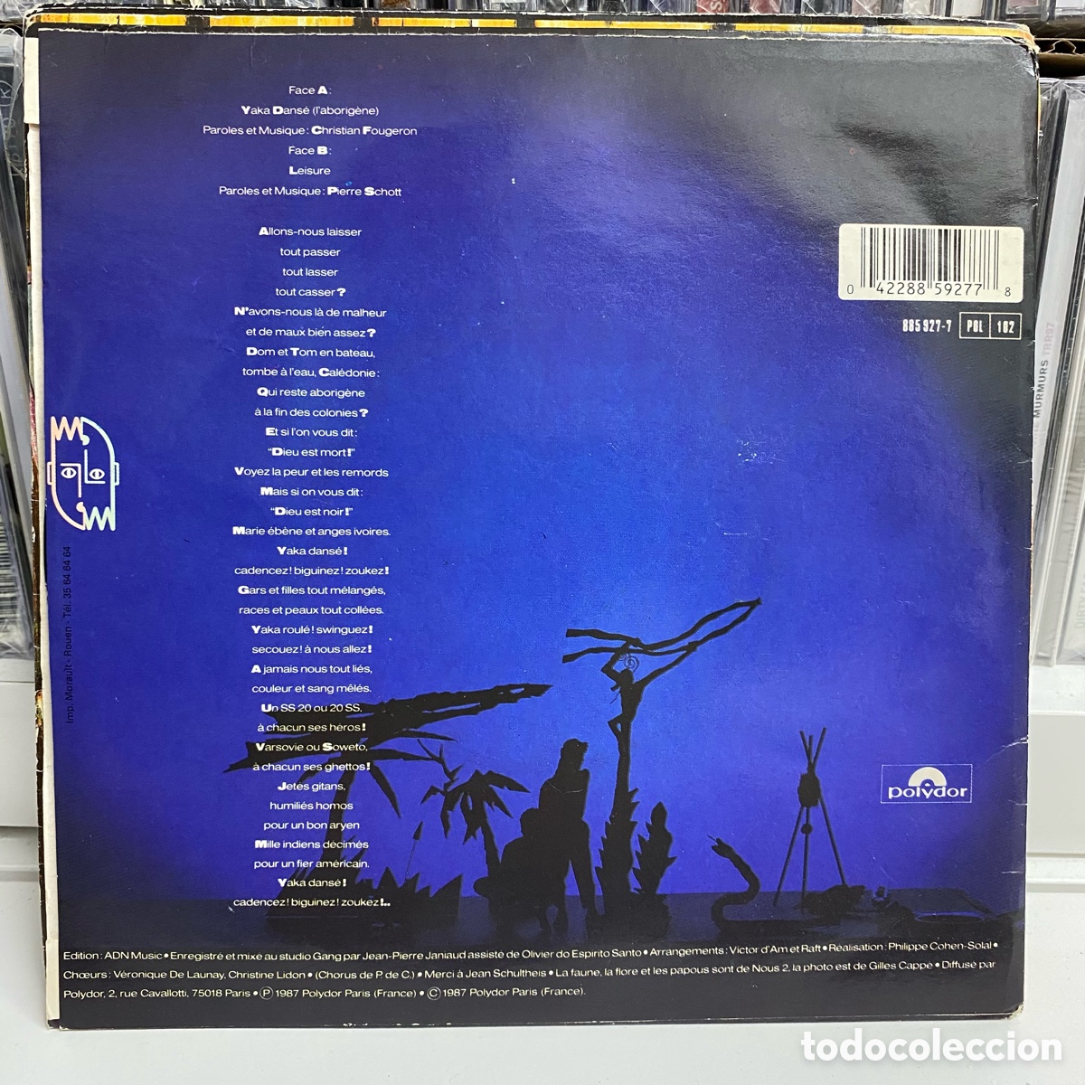 Discos de vinilo: Raft - Yaka Dans&eacute; (Single) - Foto 2