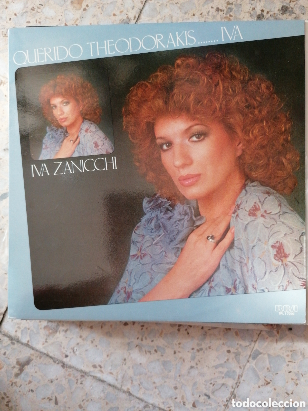 Discos de vinilo: LP IVA ZANICCHI QUERIDO THEODORAKIS 1982 - Foto 1