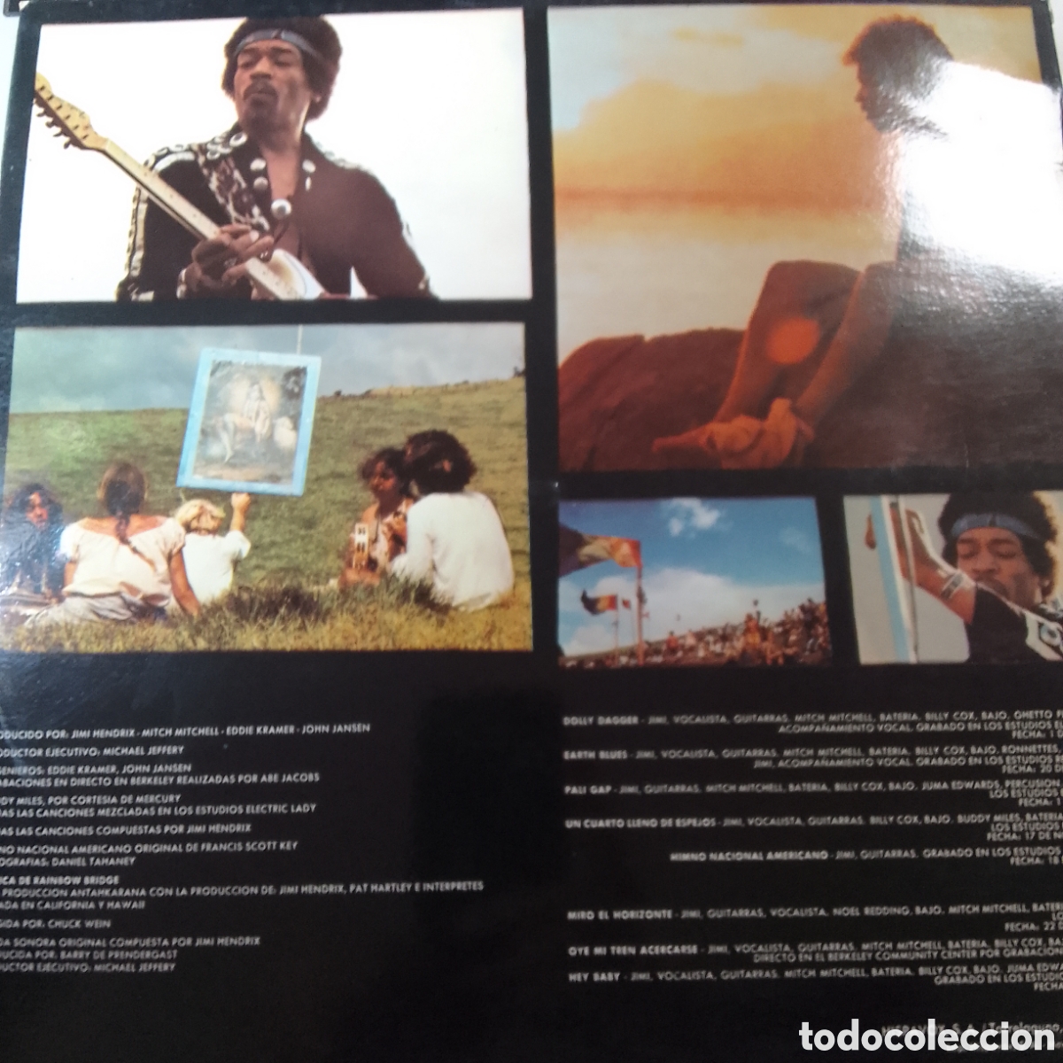 Discos de vinilo: JIMI HENDRIX RAINBOW BRIDGE - Foto 2