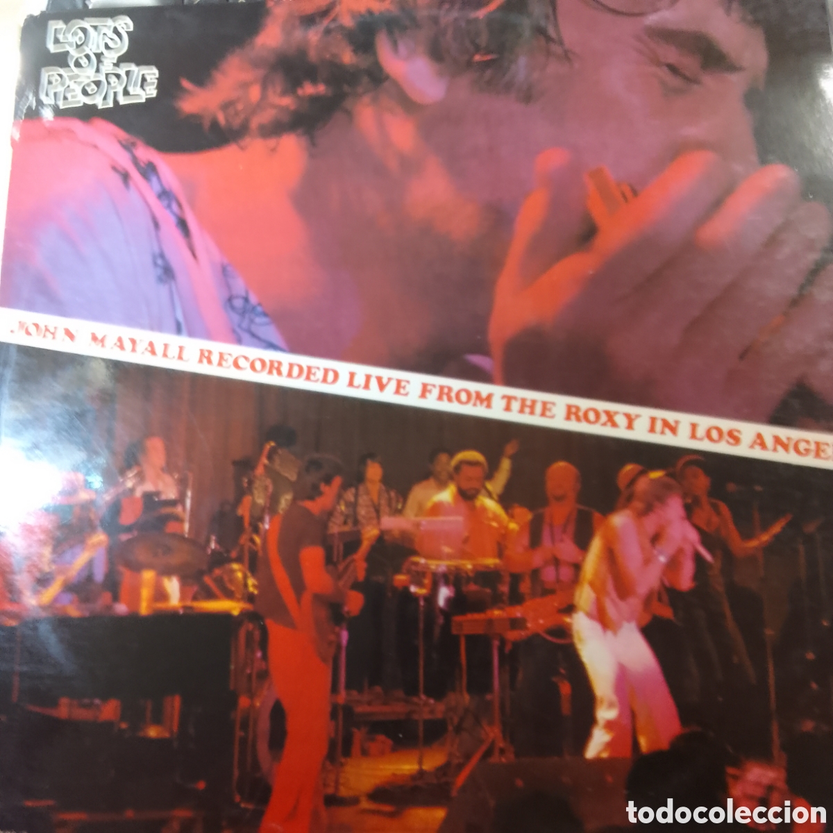 Discos de vinilo: JOHN MAYALL RECORDED LIVE FROM ROXY IN LOS ANGELES - Foto 1