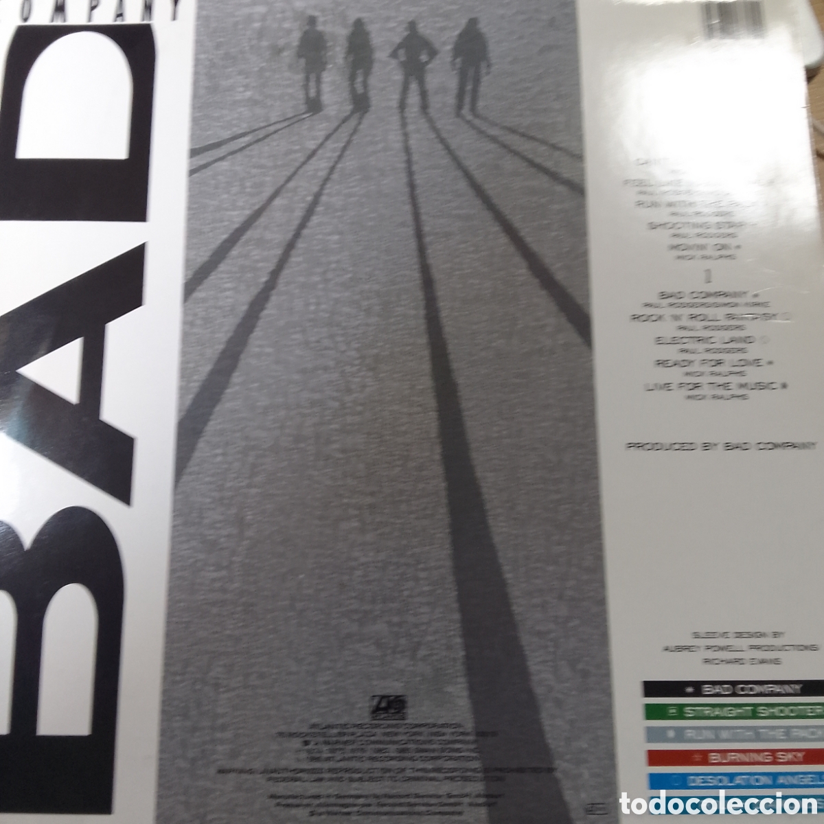 Discos de vinilo: BAD COMPANY 10 FROM 6 - Foto 2