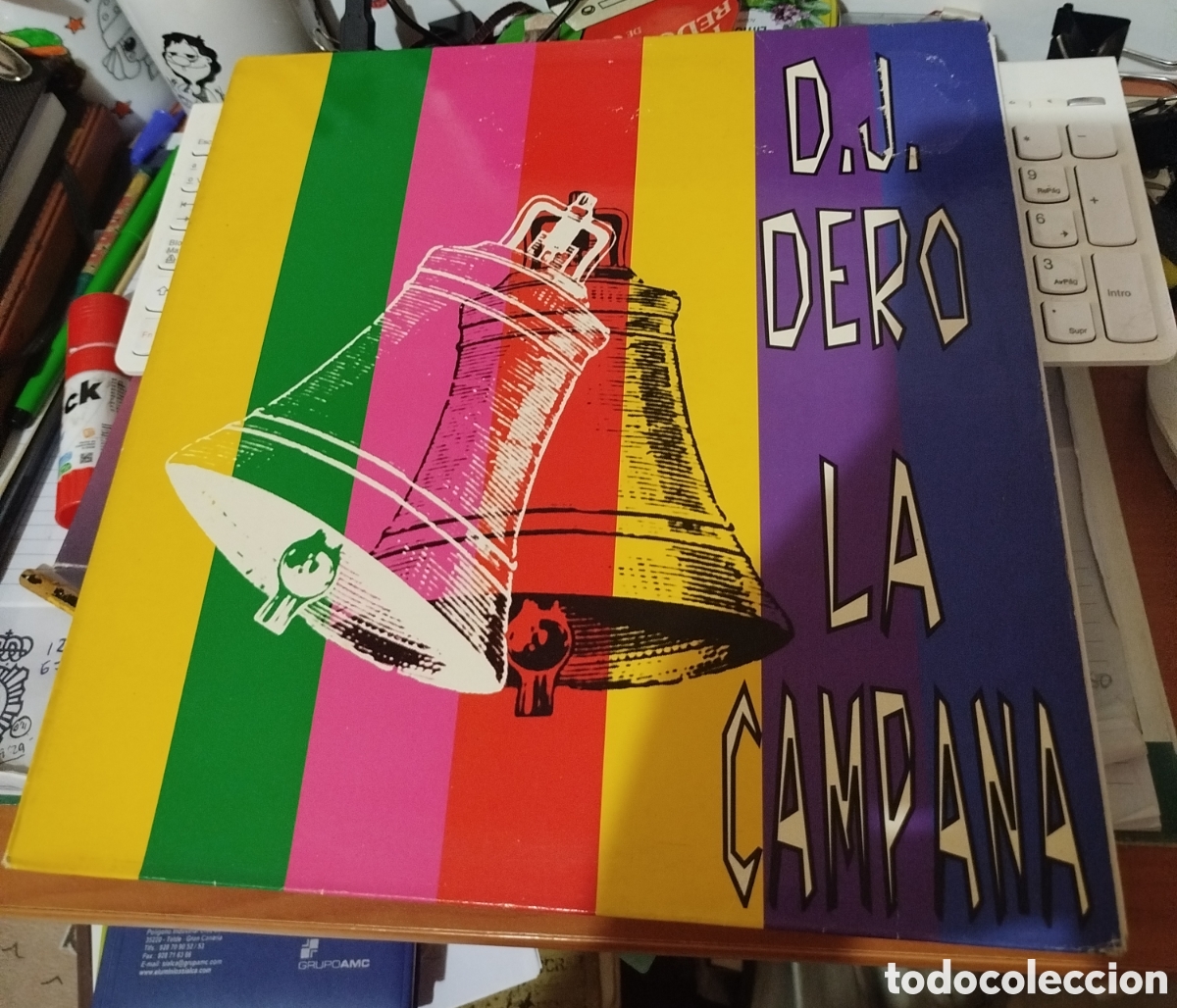 Discos de vinilo: DJ Dero&nbsp;&lrm;&ndash;&nbsp;La Campana - Foto 1