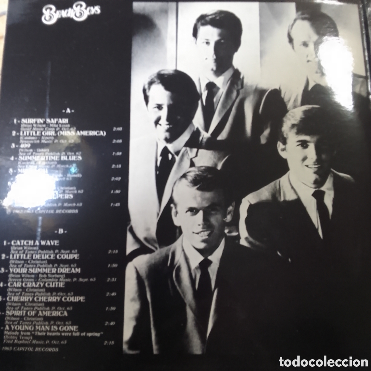 Discos de vinilo: THE BEACH BOYS 62/65 DOBLE LP - Foto 3