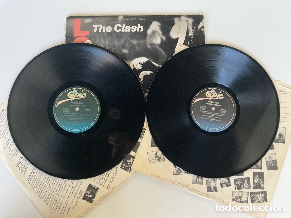 Discos de vinilo: LP. THE CLASH. London Calling. USA. - Foto 6
