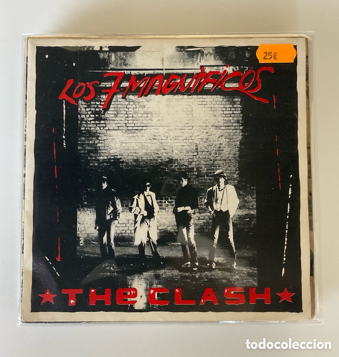 Discos de vinilo: THE CLASH. Lo Siete Magn&iacute;ficos. - Foto 1