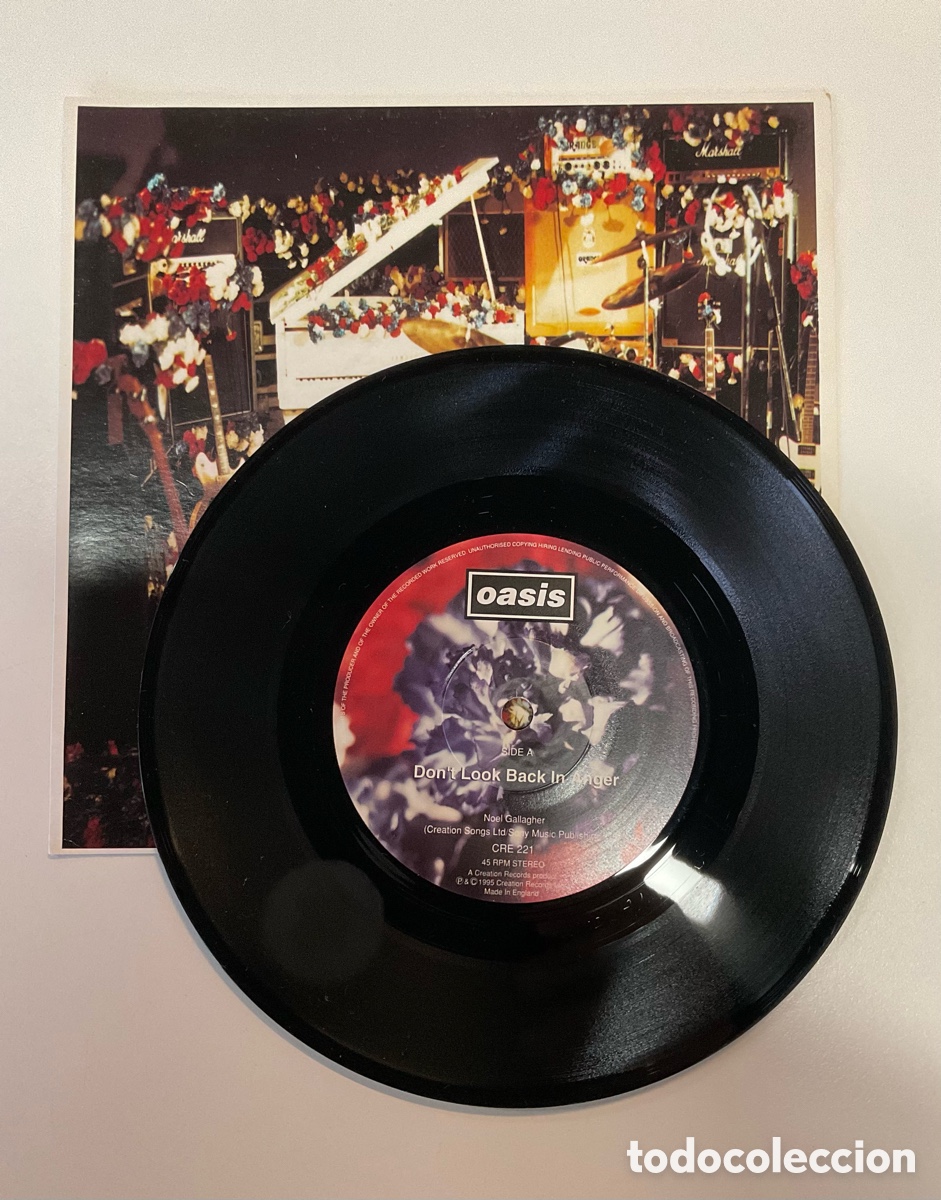 Discos de vinilo: OASIS. Don&rsquo;t Look Back in Anger. UK - Foto 6