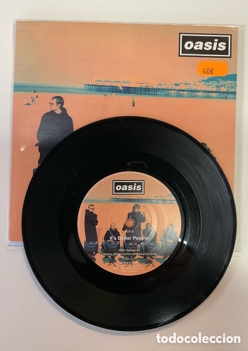 Discos de vinilo: OASIS. A Roll with it. UK. - Foto 3