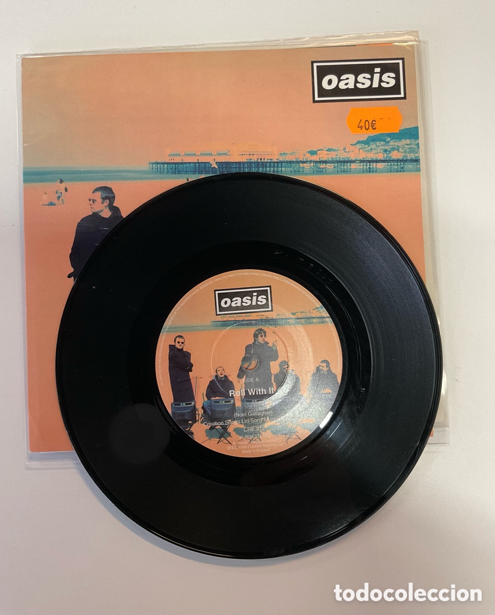 Discos de vinilo: OASIS. A Roll with it. UK. - Foto 4