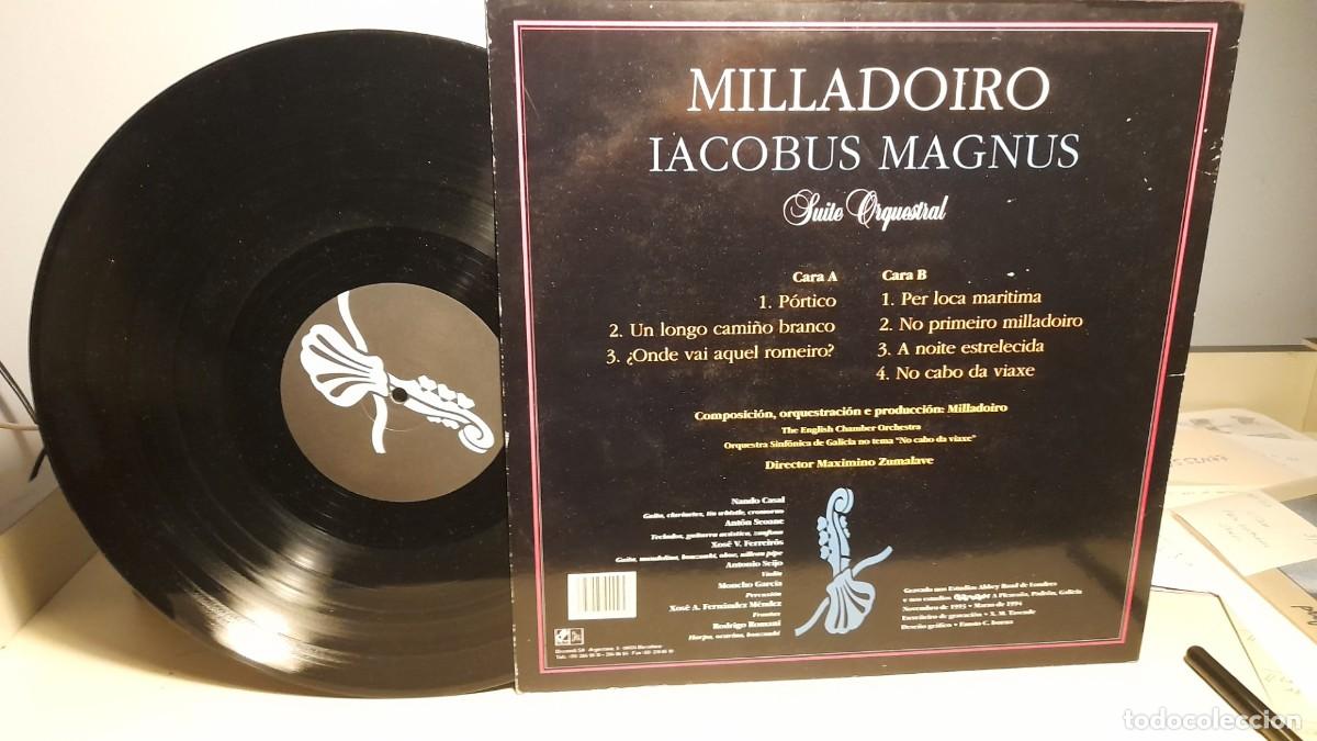 Discos de vinilo: LP MILLADOIRO : IACOBUS MAGNUS - Foto 2