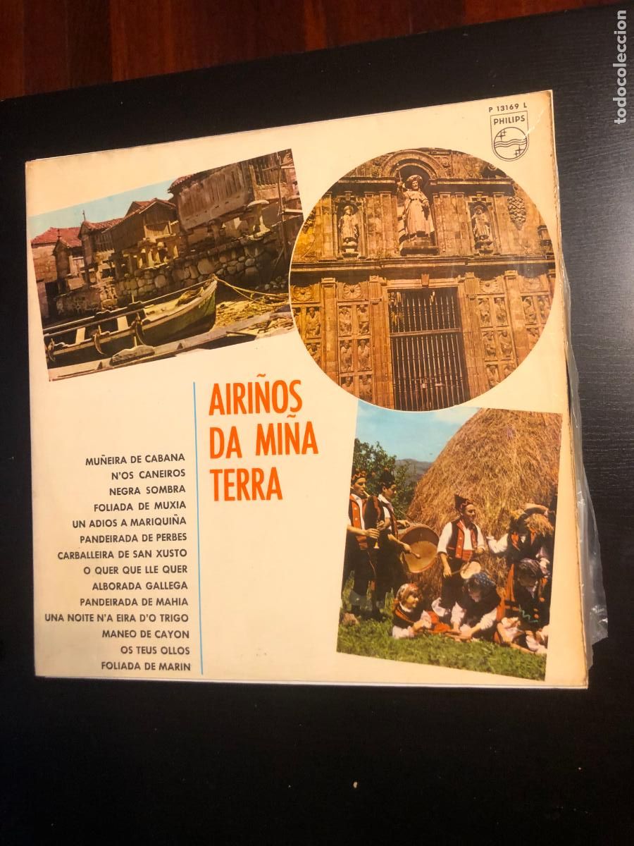 Discos de vinilo: Airi&curren;os da mi&curren;a terra 1964 lp Philips Spain - Airi&curren;os da mi&curren;a terra