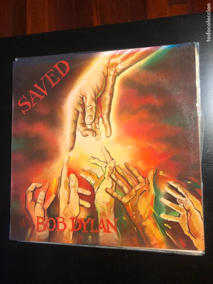Discos de vinilo: Bob Dylan Saved 1980 lp CBS Spain - Bob Dylan - Foto 1