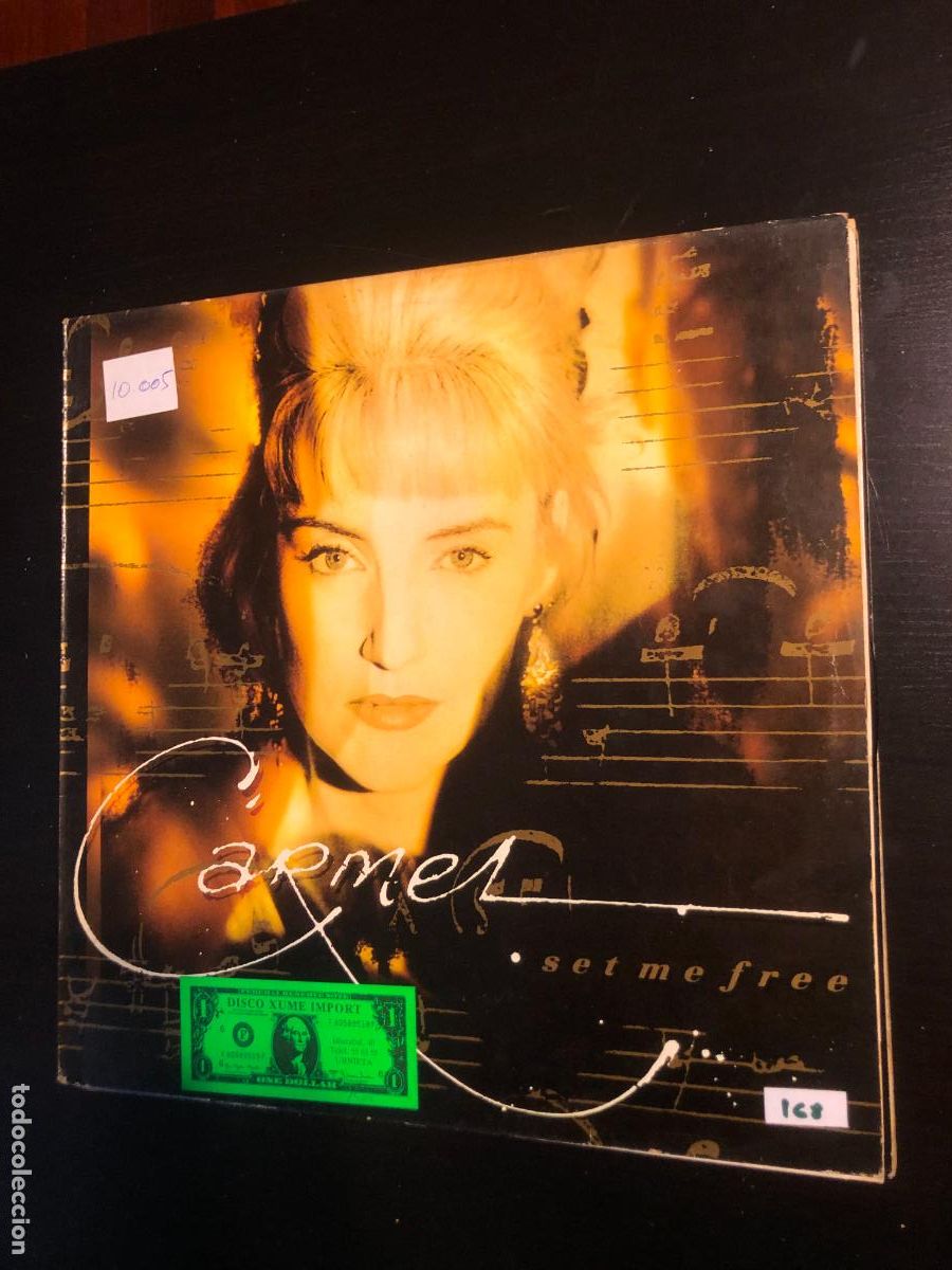 Discos de vinil: Carmel Set me free 1989 lp London Spain - Carmel