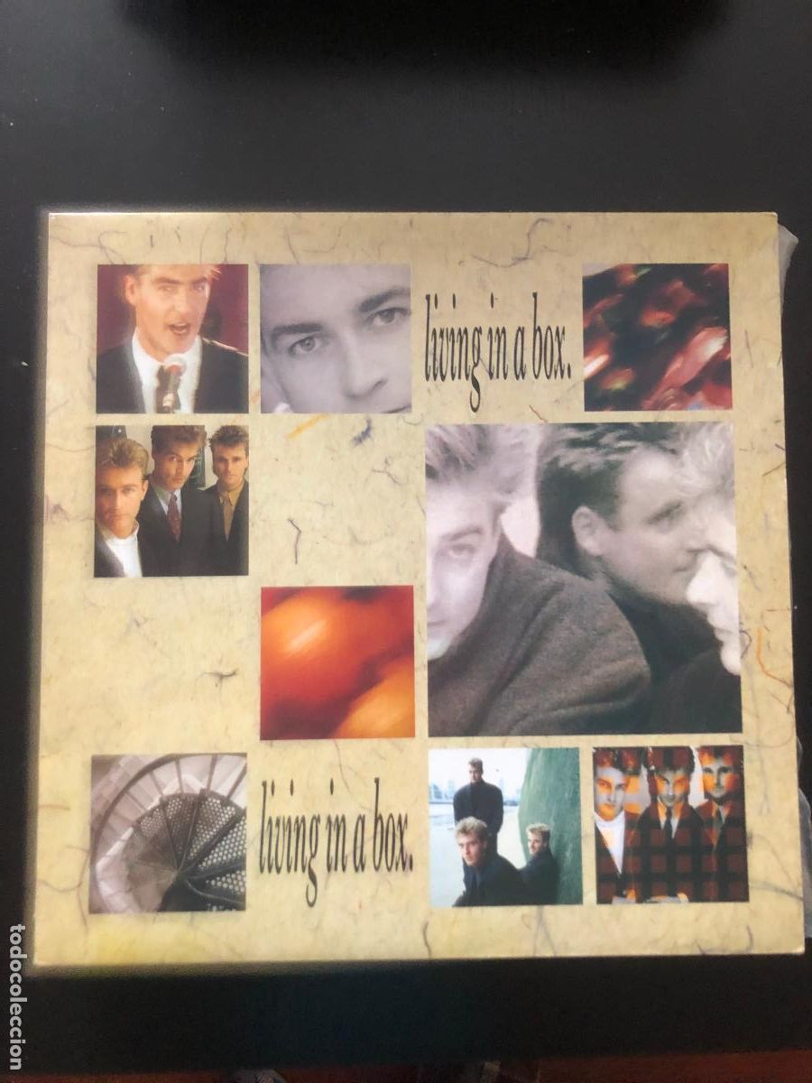 Discos de vinil: Living in a box 1987 lp Chrysalis UK - Living in a box