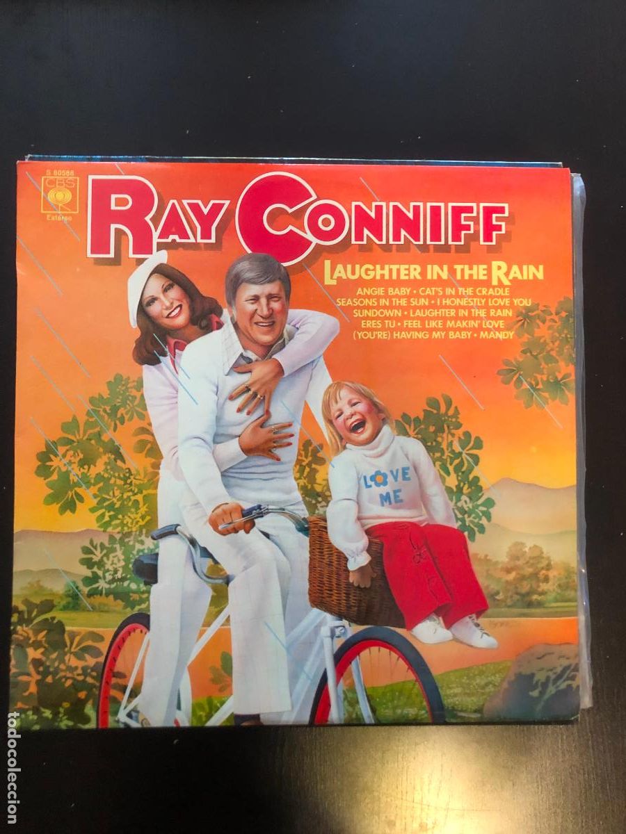 Discos de vinilo: Ray Conniff Laughter in the rain 1975 lp CBS Spain - Ray Conniff - Foto 1