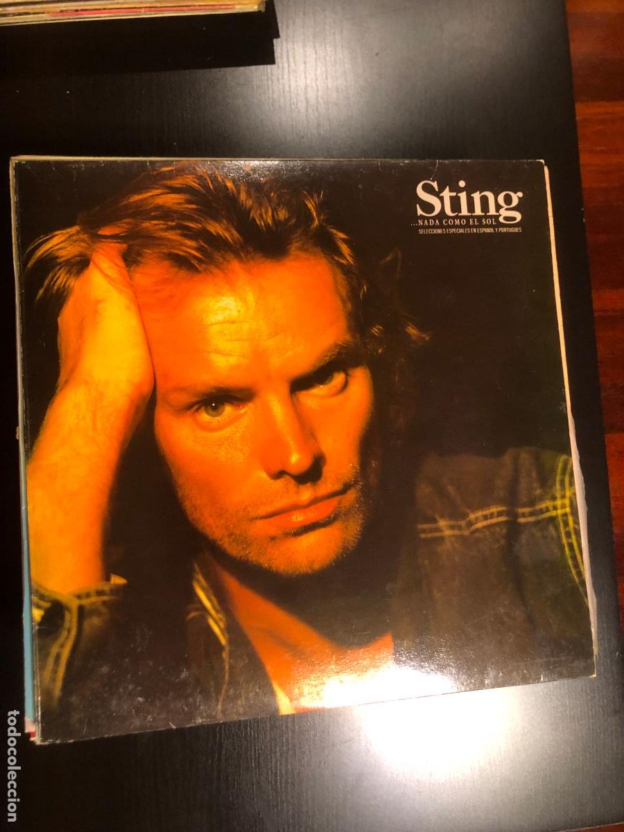 Discos de vinilo: Sting Nada como el sol 1988 lp A&M Spain - Sting - Foto 1