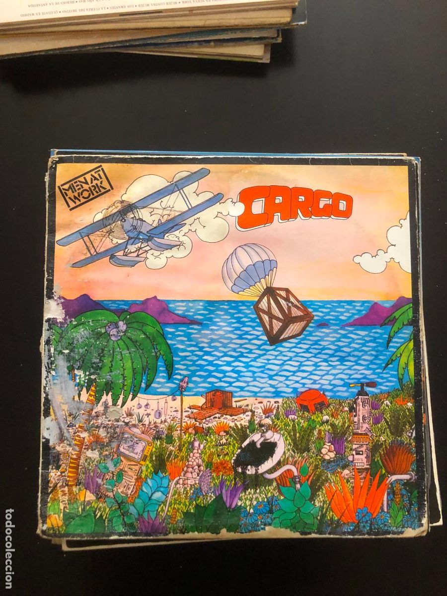 Discos de vinilo: Men at work Cargo 1983 lp CBS Spain - Men at work - Foto 1