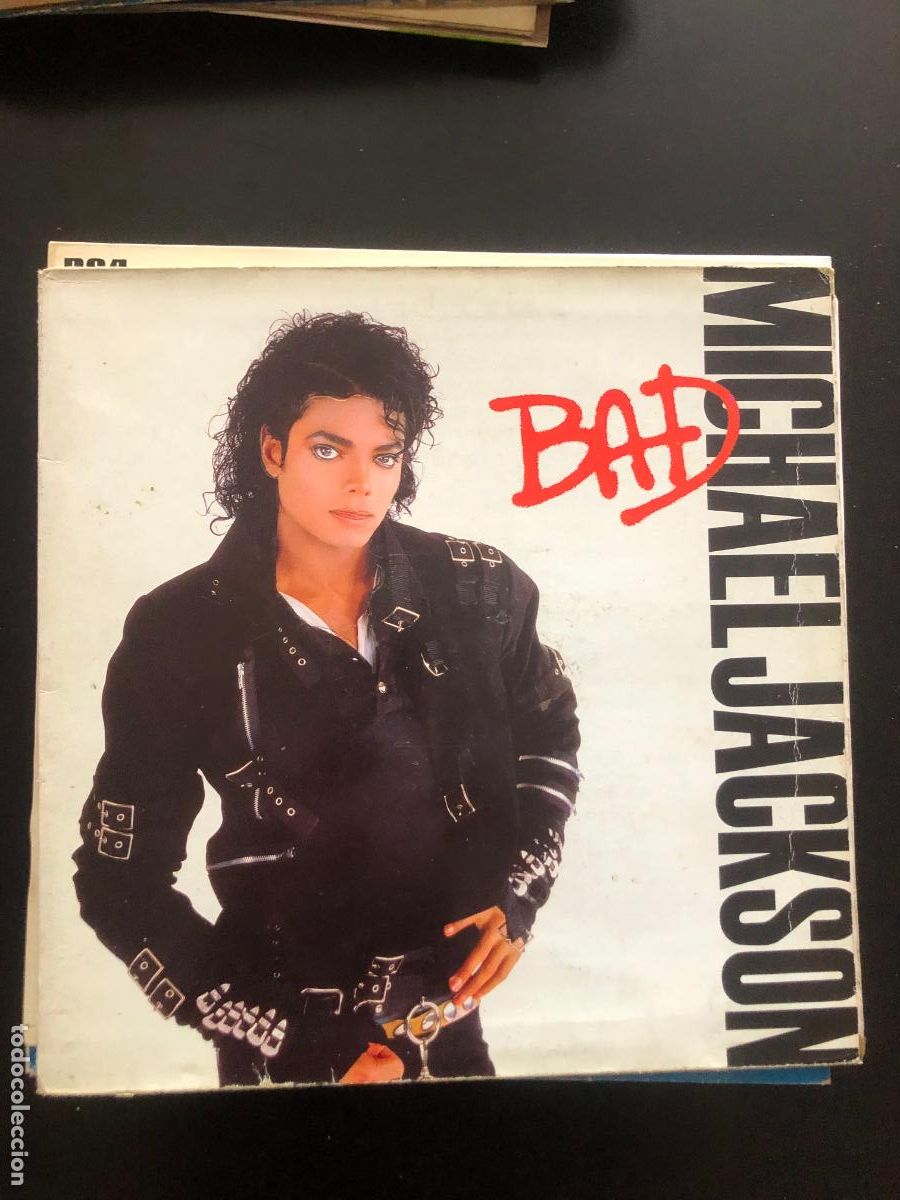 Discos de vinilo: Michael Jackson Bad 1987 lp Epic Spain - Michael Jackson - Foto 1