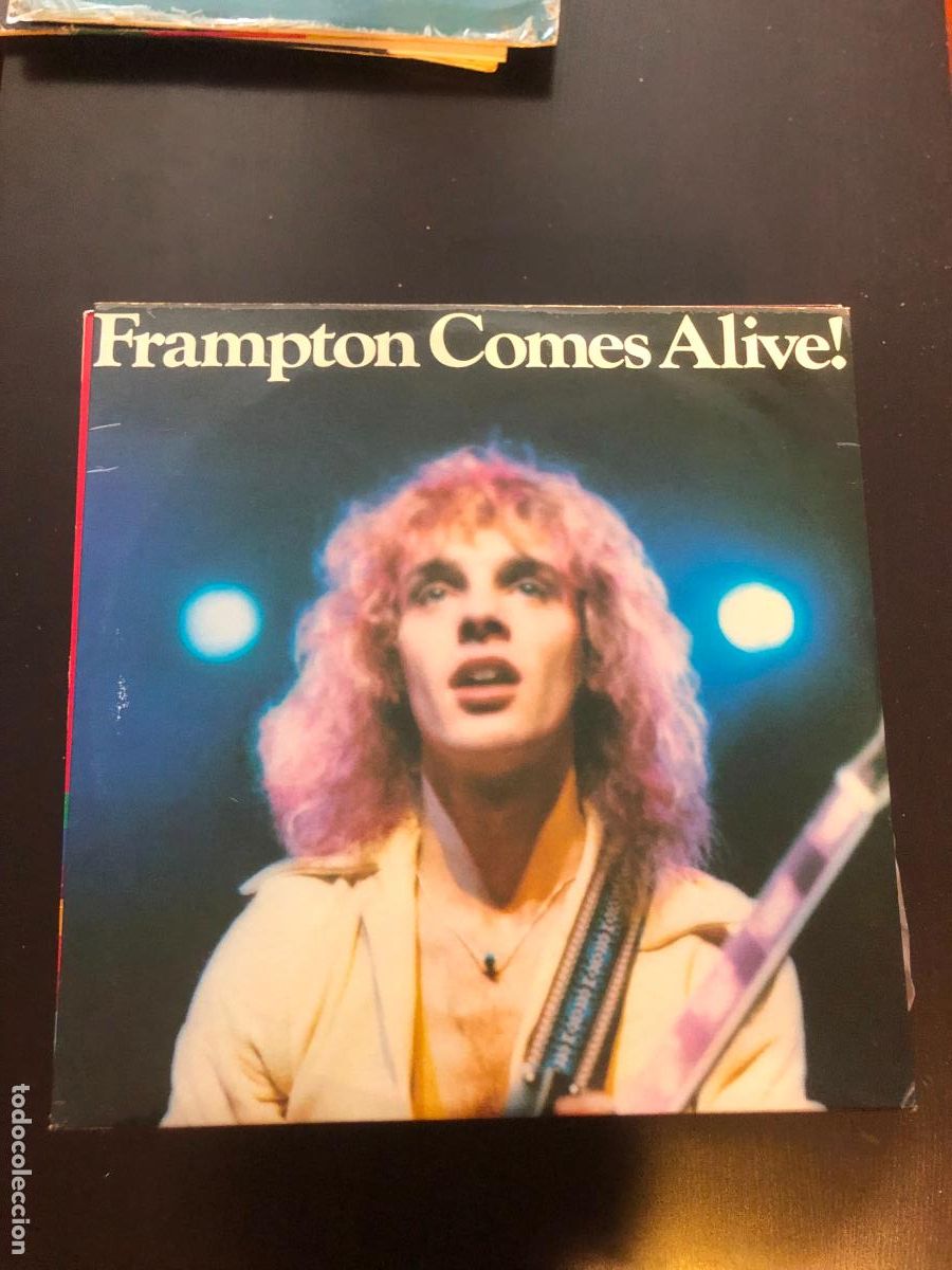 Discos de vinilo: Peter Frampton Alive 1977 2lp a&M Spain - Peter Frampton - Foto 1