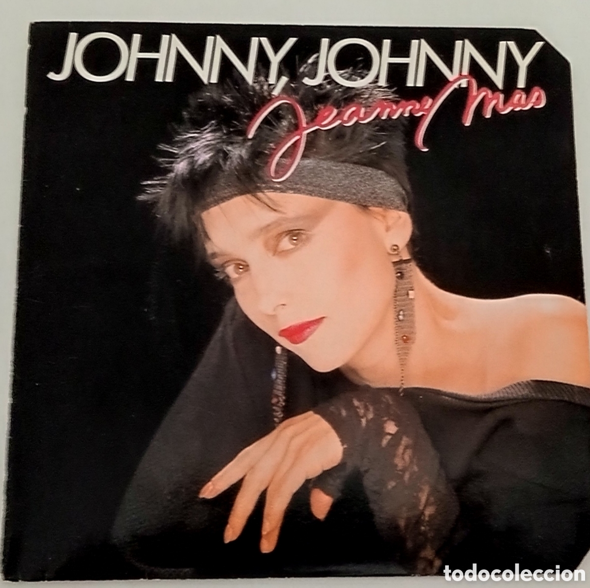 Disques de vinyle: JEANNE MAS - Johnny, Johnny (1985) disco vinilo single