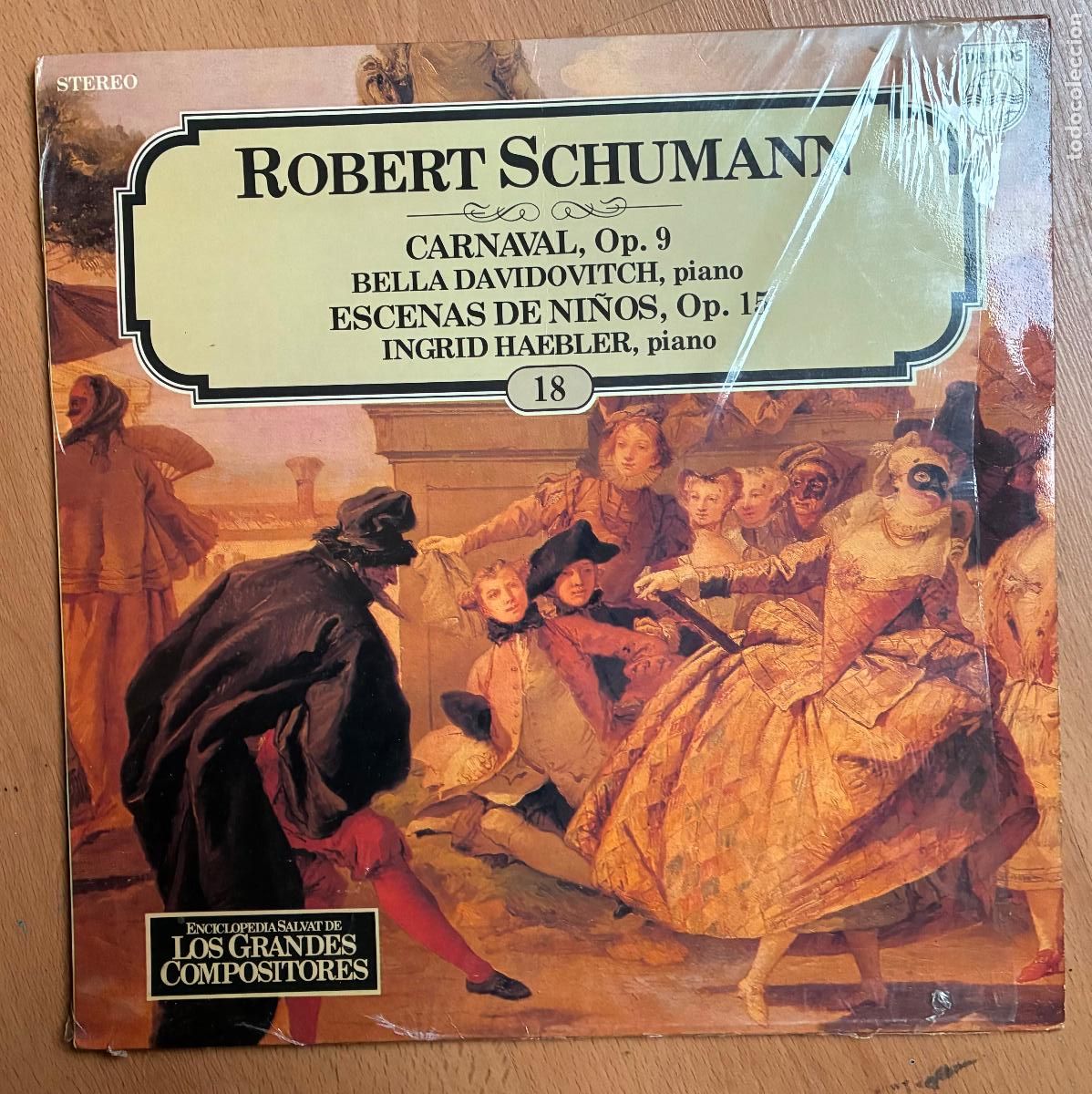 Discos de vinilo: ROBERT SCHUMANN, LOS GRANDES COMPOSITORES, PHILIPS LP - Foto 1