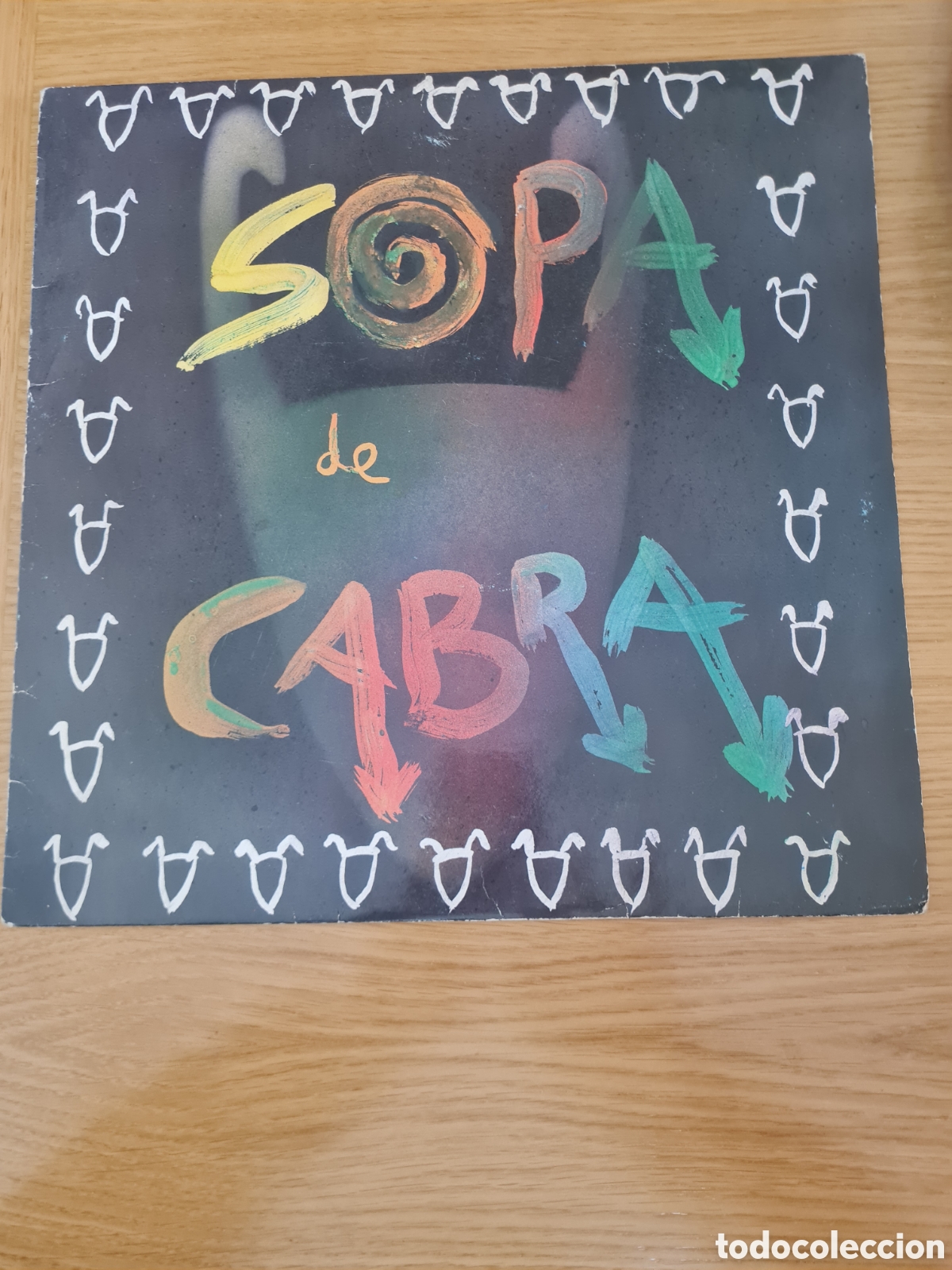 Discos de vinilo: B-LP SOPA DE CABRA. 1989. - Foto 1