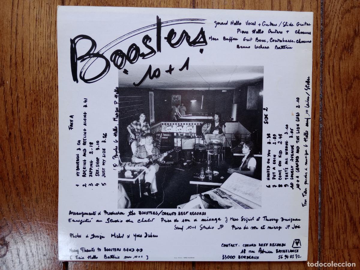 Discos de vinilo: The Boosters - 10 + 1 - Foto 2